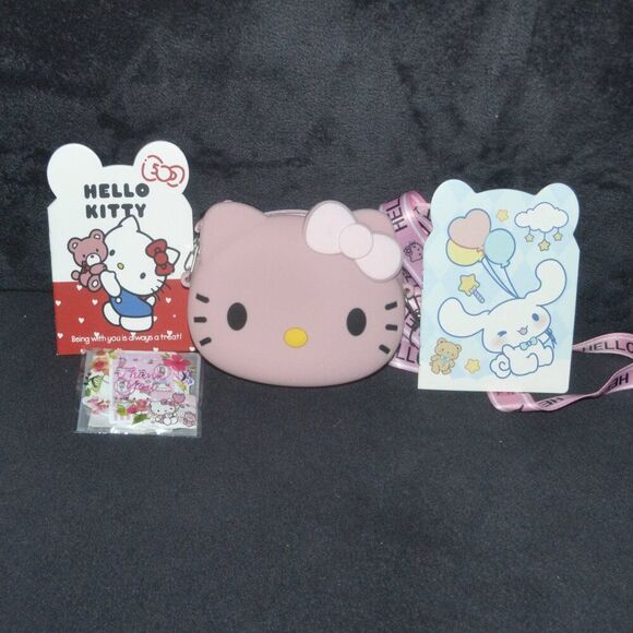 Mini Hello Kitty Pink Crossbody Bag Gift Bundle - Picture 1 of 10